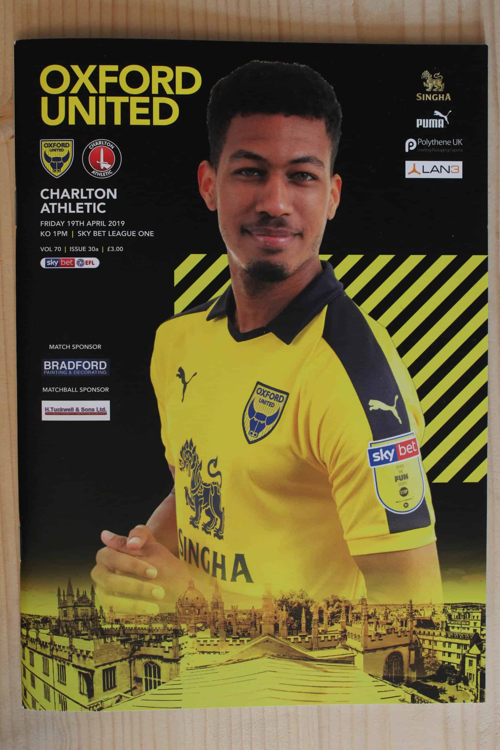 Oxford United FC v Charlton Athletic FC